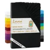 Lavea® Topper prześcieradło z gumką 180x200 cm - 200x200 cm Podgląd zdjęcia produktu 1