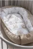 Boho Bears & Cappuccino Soft Velvet Babynest Kokon Comfort Produktbild-Vorschau 2