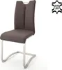 Esszimmerstuhl >Kerrin< (2-er Set) in Braun aus Podgląd zdjęcia produktu 3