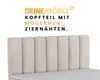 Boxspringbett ROCK 160x200 Velour Creme H3 Produktbild-Vorschau 7
