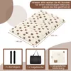 A collage showing a folded mattress with a bear pattern, along with images of bandages, a tote bag, and a dust cover. Náhled obrázku produktu