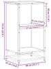 VidaXL 849096, Dąb, Metal, Drewno, 60 kg, 400 mm, 350 mm Podgląd zdjęcia produktu 8