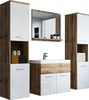 Set da bagno MAYRA XL - rovere wotan / bianco lucido Anteprima dell’immagine prodotto 1