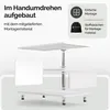 CASARIA® Couchtisch Weiß Holz mit Stauraum 95x55cm Produktbild-Vorschau 6
