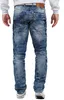Cipo & Baxx Herren Regular Fit Jeans Stonewashed CD346 Blue Produktbild-Vorschau 2