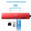 BENFEI USB C HUB 7in1,USB-C HUB Multiport Adapter mit Produktbild-Vorschau 4