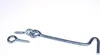Sturmhaken mit Ösen 100x5mm galvanisch blau verzinkt Produktbild-Vorschau 1