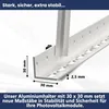 4X PV Halterung 118cm Solarmodul Balkonkraftwerk Flachdach Produktbild-Vorschau 4