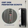 MuchoWow® MuchoWow® Koffer Handgepäck Trolley Rollkoffer Produktbild-Vorschau 3