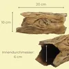 Aquarium Deko Höhle Baumstamm XXL Terrarium Deko fürs Produktbild-Vorschau 3