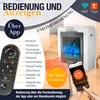 KESSER® LED Kamin Elektrokamin Heizung mit Thermostat, Produktbild-Vorschau 5