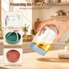 VINATO 4er Set 350ml Overnight Oats Gläser, Glasbehälter Produktbild-Vorschau 5