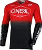 Oneal Mayhem Hexx Motocross Jersey, schwarz/rot, S Produktbild-Vorschau 1