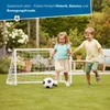 Softball Ø 18 cm schwarz-weiß, weicher Kinderball im Produktbild-Vorschau 5
