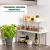 bremermann Glas-Regal, Küchenregal, mit Glasplatten und Produktbild-Vorschau 2