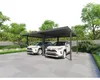 Aluminium-Doppelcarport Konsta Flachdach Stahlplatten Produktbild-Vorschau 7