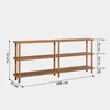 Skye Decor, Zen, police na knihy, atlantická borovice, 180 Náhled obrázku produktu 6