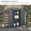 Outsunny Gartenschrank Holz Geräteschuppen Gartenhaus Produktbild-Vorschau 7