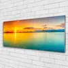Acrylglasbilder 125x50 Wandbild Druck Meer Sonne Landschaft Produktbild-Vorschau 2