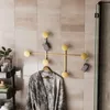 CALICOSY - Porte manteaux mural 6 patères en métal H60 cm - Voir les images du produit 2