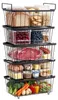Zimilo 5x Gefrierkorb Organizer Set, Stapelbare Drahtkörbe Produktbild-Vorschau 1