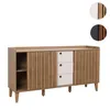 Sideboard HWC-M48, commode, porte coulissante compartiment Voir les images du produit 8