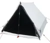 vidaXL Tente de camping cunéiforme 2 personnes blanche Voir les images du produit 1