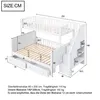 okwish Etagenbett 90*200/140*200cm, Kinderbett aus Produktbild-Vorschau 9