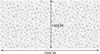 A diagram showing the dimensions of a tablecloth with a snowflake pattern. Podgląd zdjęcia produktu