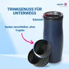 Edelstahl Thermobecher 350ml - 100% auslaufsicherer Produktbild-Vorschau 3