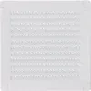 Lüftungsgitter EDM 87702 Weiß 15 x 15 cm Produktbild-Vorschau 2