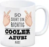 So sieht ein richtig cooler Azubi aus Kaffeebecher für die Produktbild-Vorschau 1