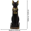 Hockende ägyptische Katzen Göttin Bastet 13,5cm Produktbild-Vorschau 7