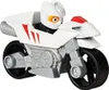A toy motorcycle with a rider. Produktbild-Vorschau