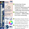 WENKO aste per doccia Illuminazione LED bagno dimmerabile Anteprima dell’immagine prodotto 5