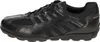 A side view of a black Geox sneaker. Produktbild-Vorschau