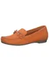 MARCO TOZZI Damen Slipper Leder Zierspange Mokassin Produktbild-Vorschau 1