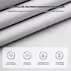 Close-up of white microfiber leather texture with marketing icons and text below. Anteprima dell’immagine prodotto