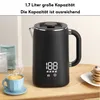 Wasserkocher, 1.7L mit Temperaturregelung 45-100 °C, 1500W, Produktbild-Vorschau 6