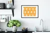 MuchoWow® MuchoWow® Gerahmtes Poster Birne - Farben - Produktbild-Vorschau 4