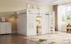 Lit mezzanine 140 x 200 cm en pin massif et MDF avec Voir les images du produit 7