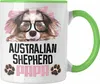 Trendation - Australian Shepherd Papa Besitzer Tasse Produktbild-Vorschau 1