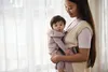 BabyBjorn BabyBjörn Mini Woven -kantoreppu, dusty pink Produktbild-Vorschau 7