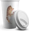 Mr. & Mrs. Panda To Go Becher Igel Wein - Weiß - Geschenk, Produktbild-Vorschau 2