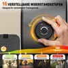VOWVIT Heim-Rudergerät magnetischer Widerstand, Bluetooth, Produktbild-Vorschau 4