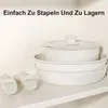 Antihaft Topfset 5-teilig mit Silikonglasdeckel – Produktbild-Vorschau 6