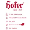 HOFER Stĺpové sviečky – 20 ks červené – 4 × 7 cm – Doba Náhľad obrázku produktu 6