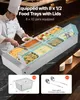 Chauffe-plats commercial VEVOR avec 8 récipients (8 Qt / Voir les images du produit 11