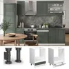 Herdumbauschrank Vicco Fame-Line Grün-Gold Landhaus 60 cm Produktbild-Vorschau 4