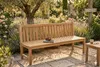 Stabile Holz Gartenbank Picadelly 180 cm ohne Armlehne aus Produktbild-Vorschau 2